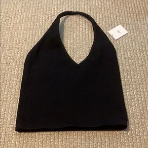 Black Urban halter top